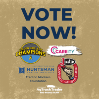 Vote for your favorite charity as part of the AgTruckTrader Pro Rodeo Team Gives Back!